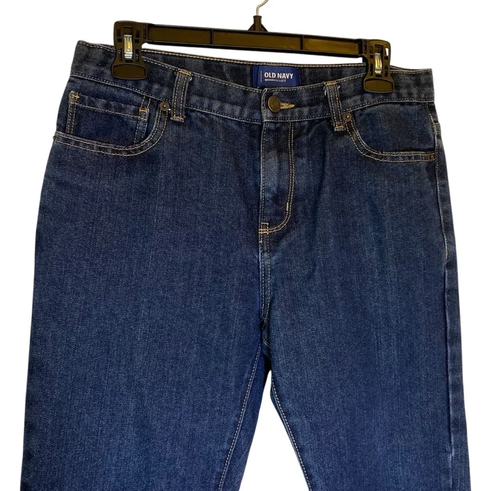OLD NAVY Kids size 18R Blue denim Skinny Jeans medium wash with adjustable waist